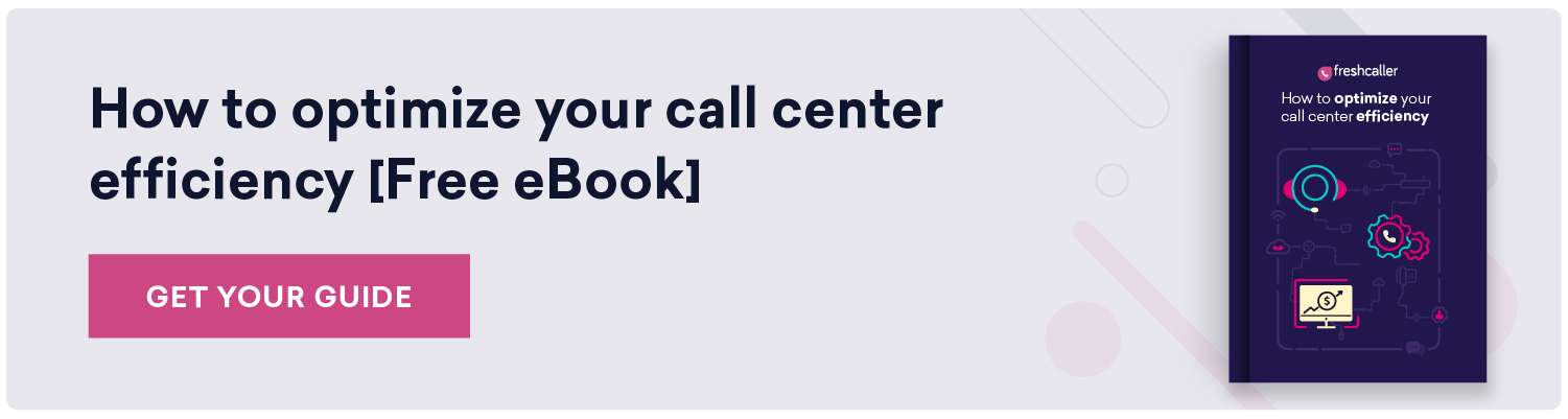 How to optimise your call center efficiency: an ebook