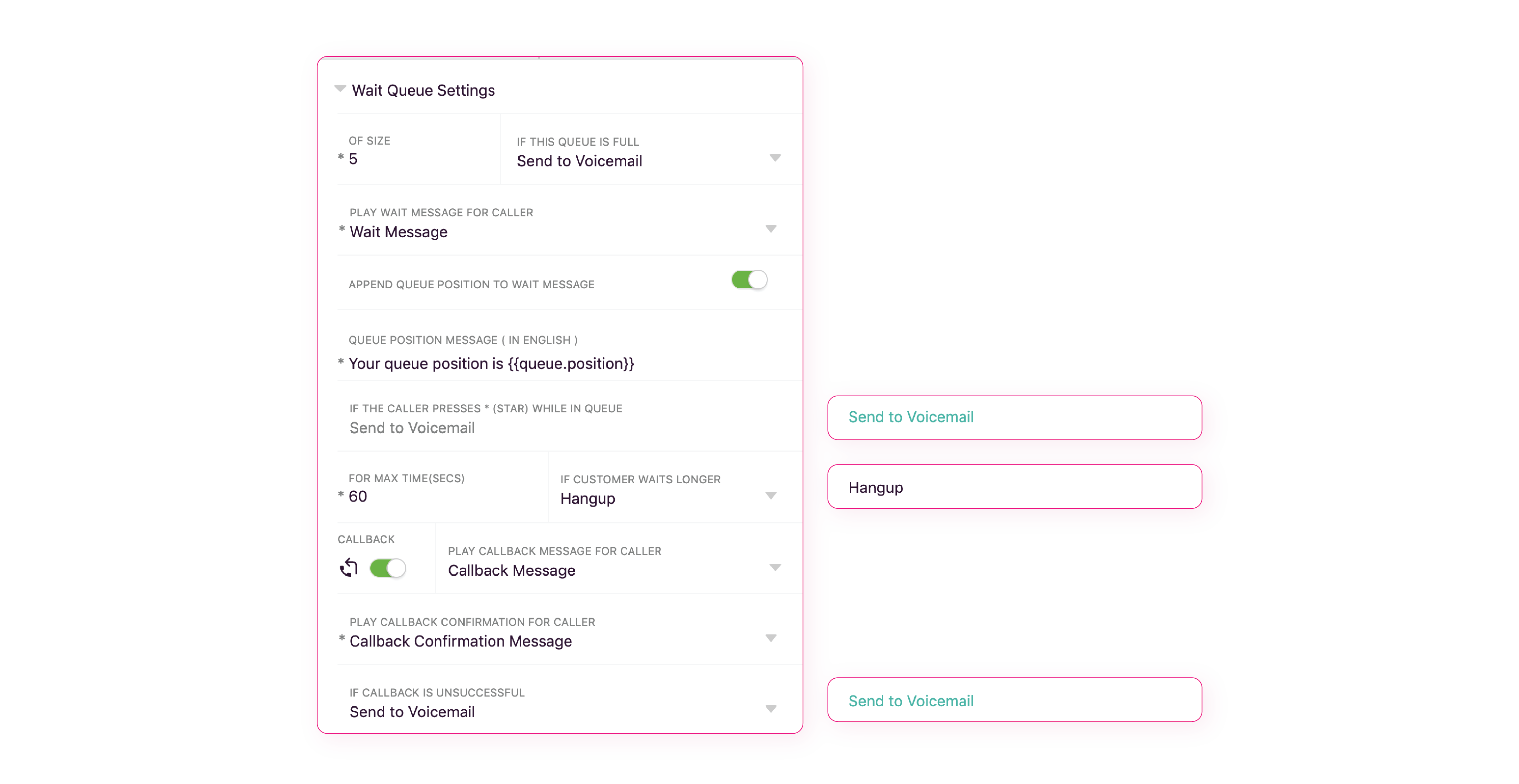 Freshcaller's queue call back enhancement Freshcaller BCP for a business call center