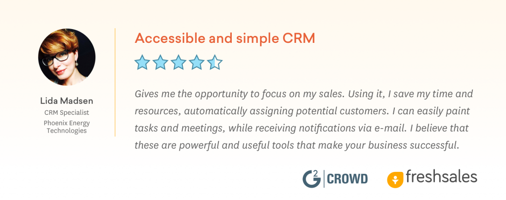 Accessible and Simple CRM Software - Freshsales