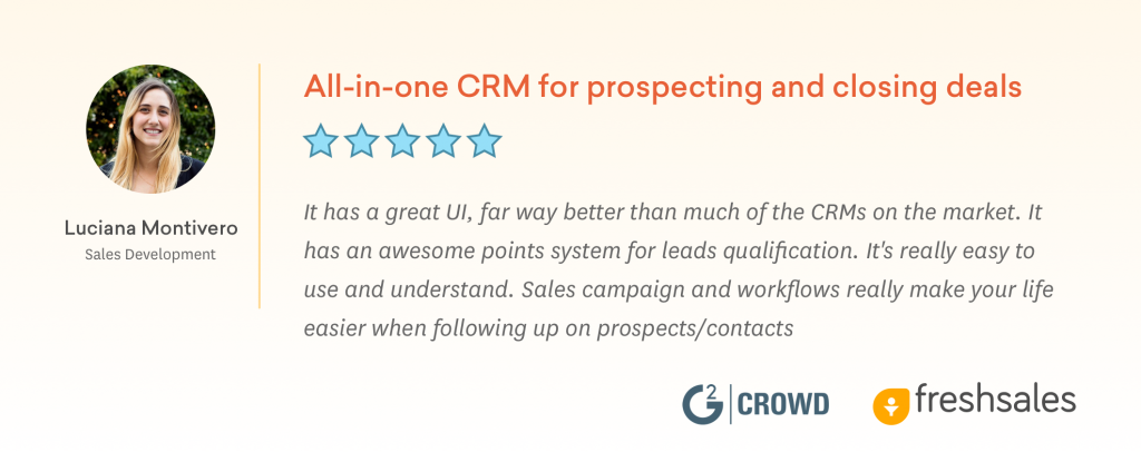 All-in-one CRM Software - Freshsales