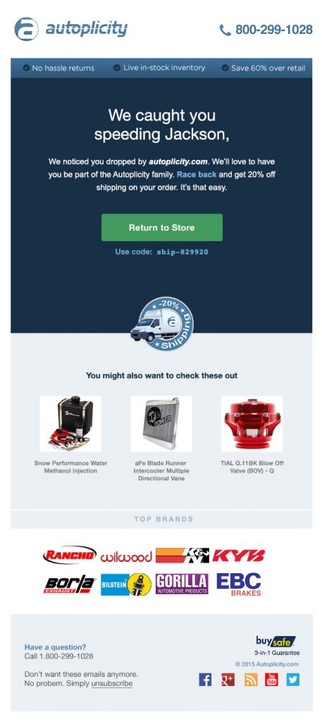 Holiday Ecommerce Browser Abandonment