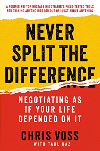 never split the difference negotiating as if your life depended on it best sales books