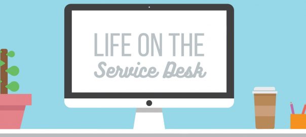 service desk infographic