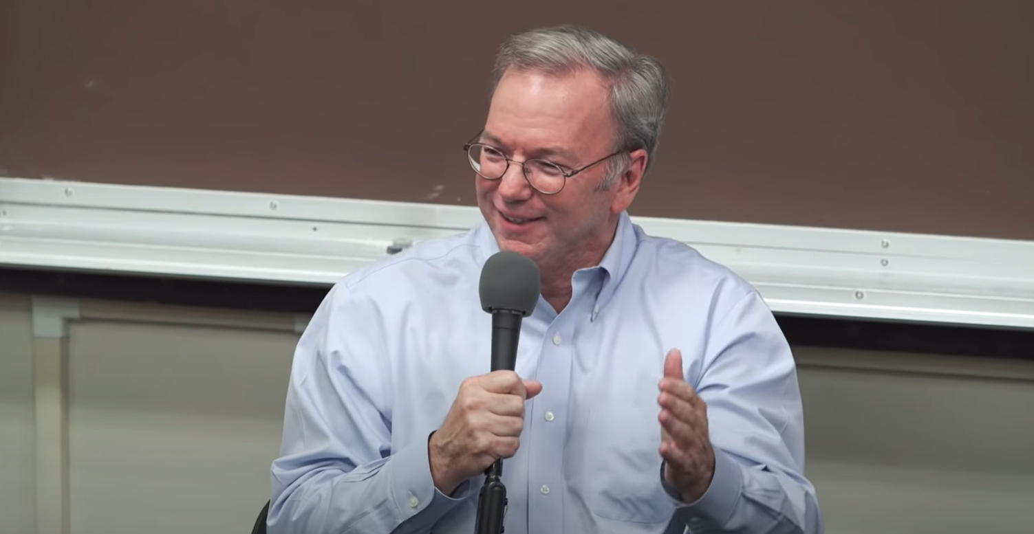 Eric Schmidt talks about what worked and didn’t while scaling Google