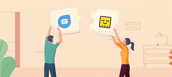 Ace customer conversations, one sticker at a time