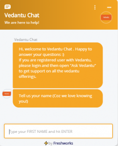 Vedantu Chat