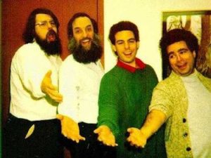 picture of Nathaniel's barbershop quartet